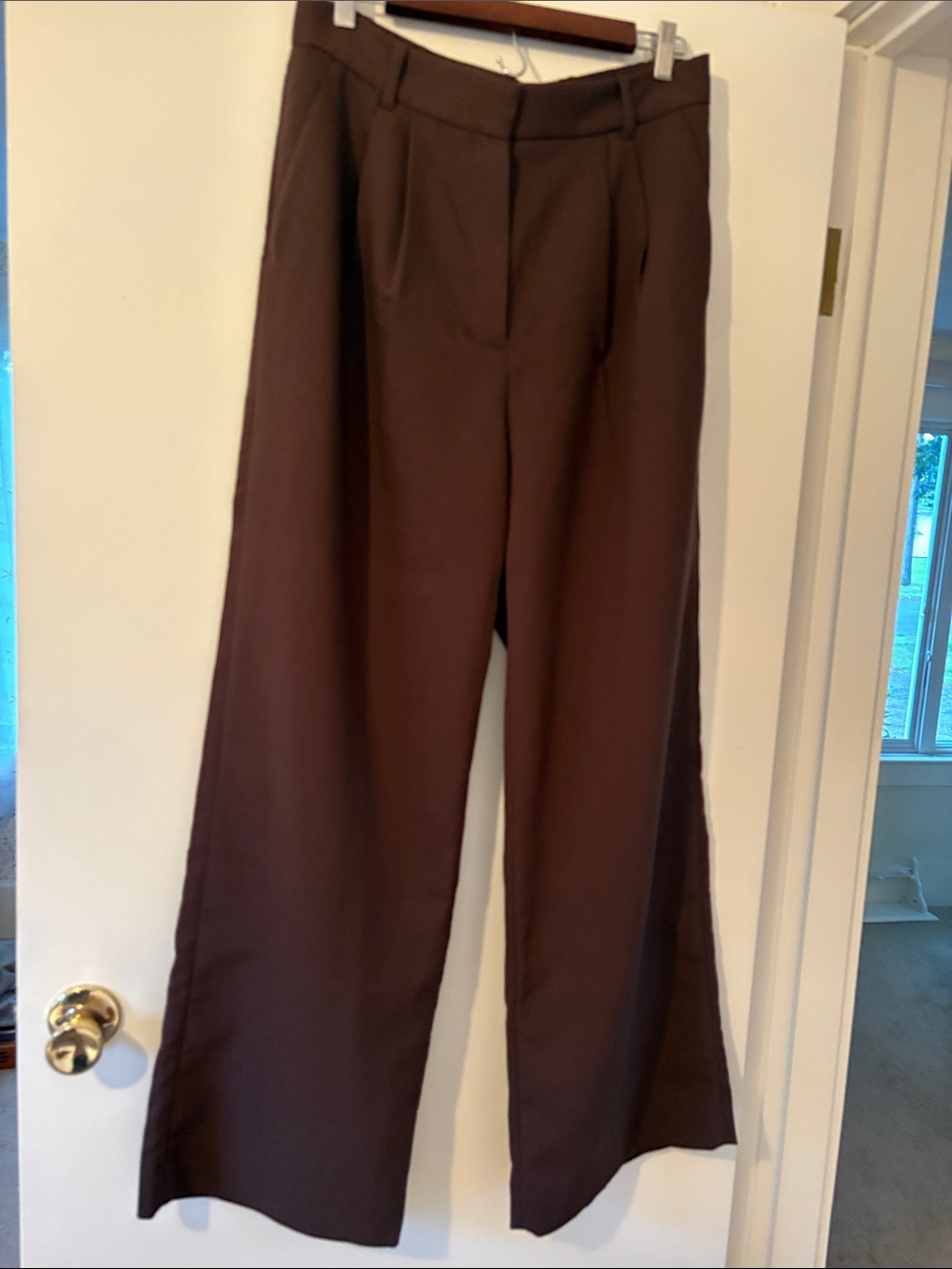 Abercrombie & Fitch Sloane Wide Leg Tailored Pants